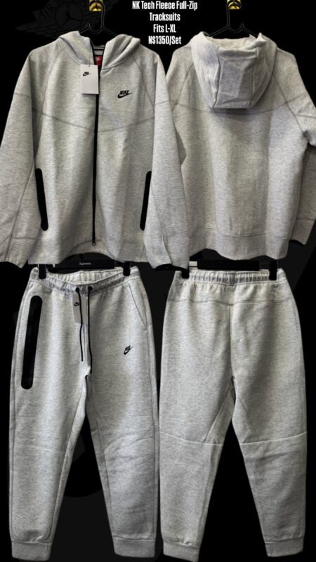 Nike Tech Fleece Full-Zip Tracksuits N$1350/Set fits L-XL