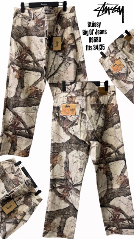 Stüssy Big Ol’ Jeans N$680 fits 34/35