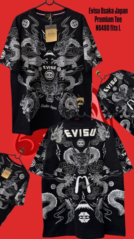 Evisu Osaka Japan Premium Tee N$480 fits L