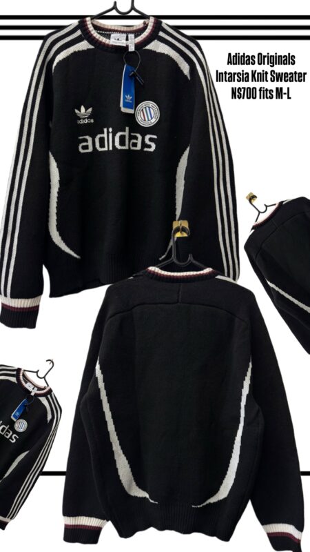 Adidas Originals Intarsia Knit Sweater N$700 fits M-L