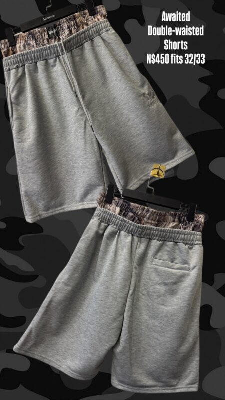 Awaited Double-Waisted Shorts N$450 fits 32/33