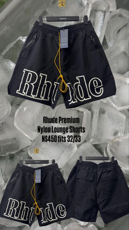 Rhude Premium Nylon Lounge Shorts N$450 fits 32/33