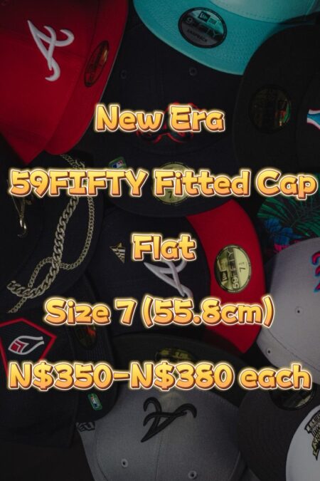 New Era 59FIFTY Fitted Straight Cap Size 7 (55.8cm) N$350-N$380 each
