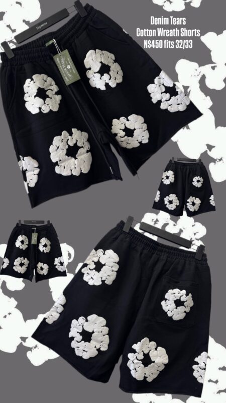 Denim Tears Cotton Wreath Shorts N$450 fits 32/33