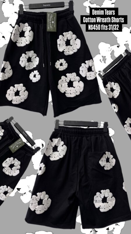 Denim Tears Cotton Wreath Shorts N$450 fits 31/32