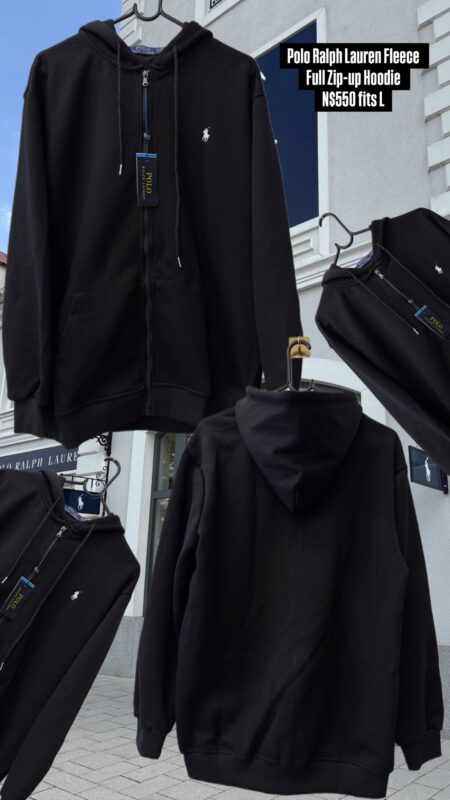 Polo Ralph Lauren Fleece Full Zip-up Hoodie N$550 fits L