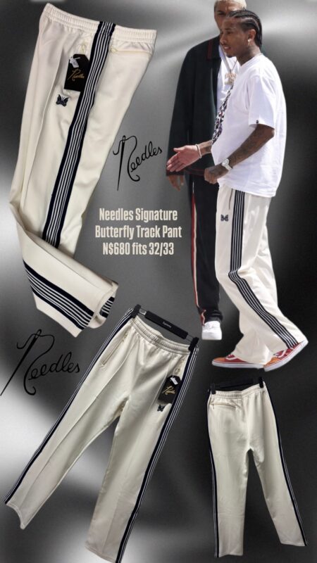 Needles Signature Butterfly Track Pant N$680 fits 32/33