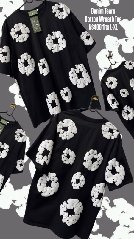 Denim Tears Cotton Wreath Tee N$400 fits L-XL
