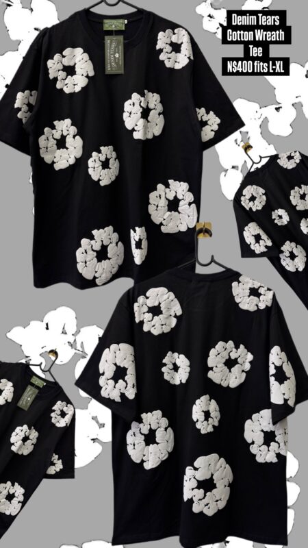 Denim Tears Cotton Wreath Tee N$400 fits L-XL