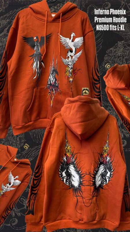 Inferno Phoenix Premium Hoodie N$500 fits L-XL