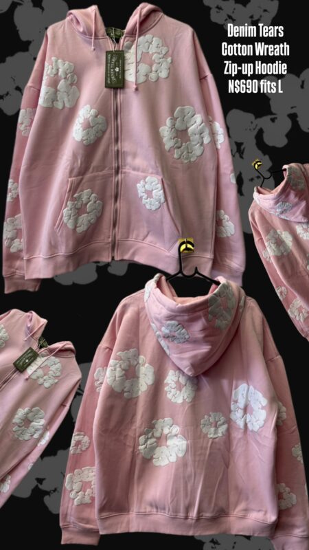 Denim Tears Cotton Wreath Zip-up Hoodie N$690 fits L