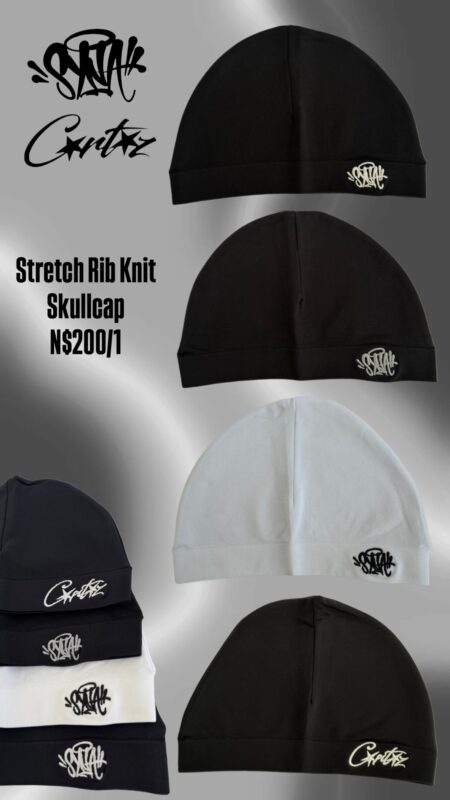 Synaworld/Corteiz Stretch Rib Knit Skullcap N$200/1