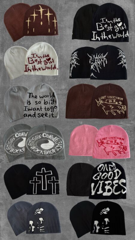 Assorted Knitted Beanies N$180 each