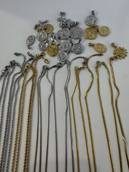 Vintage Medallion Pendant + Various Chains available &nbsp;