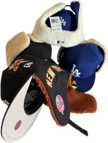 New Era 59FIFTY Trapper Cap (Ear Flap Fitted Cap) N$450 each