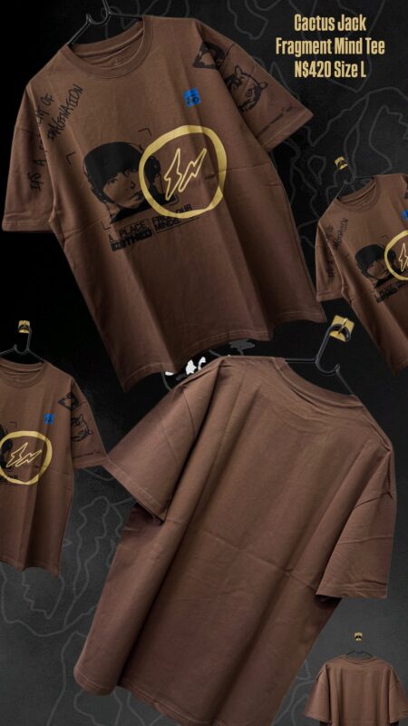 Cactus Jack Fragment Mind Tee N$420 Size L