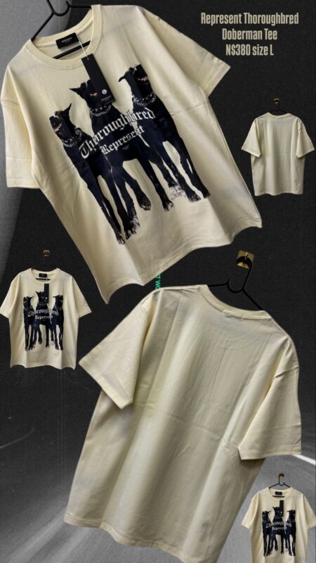 Represent Thoroughbred Doberman Tee N$380 size L