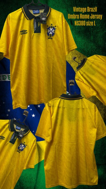 Vintage Brazil Umbro Home Jersey N$380 size L