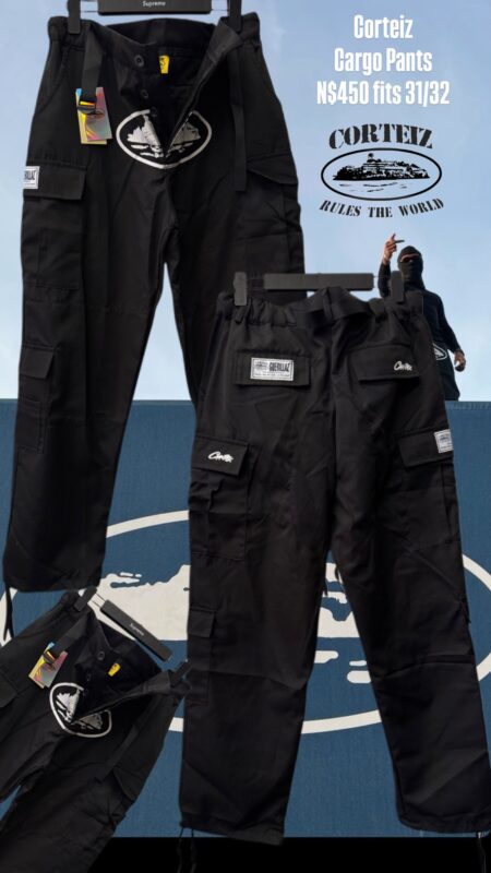 Corteiz Cargo Pants N$450 fits 31/32
