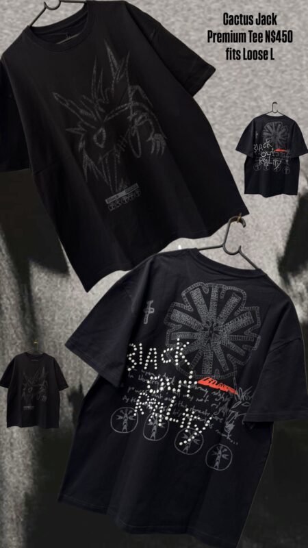 Cactus Jack Premium Tee N$450 fits Loose L