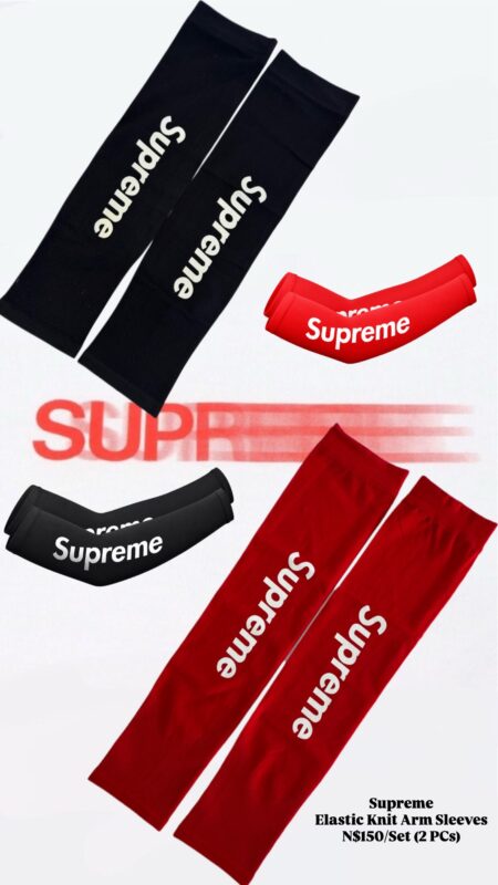 Supreme Elastic Knit Arm Sleeves N$150/Set (2 PCs)