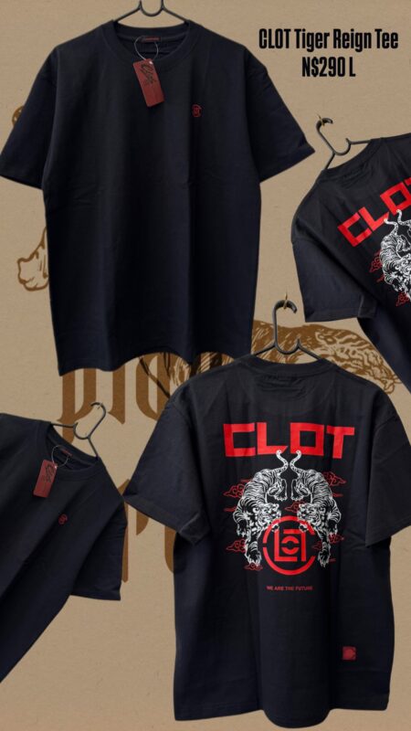 CLOT Tiger Reign Tee N$290 L
