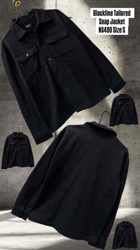 Blackline Tailored Snap Jacket N$400 Size S