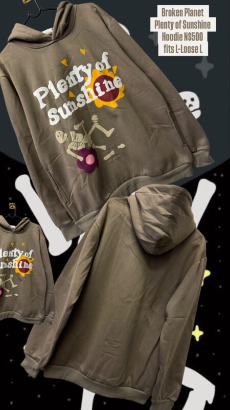 Broken Planet Plenty of Sunshine Hoodie N$500 fits L-Loose L