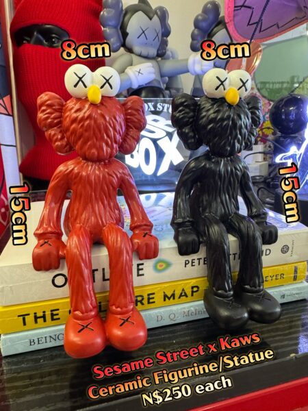 Sesame Street x KawsCeramic Figurine/StatueN$250 each