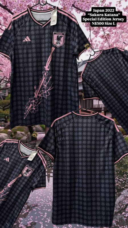 Japan 2022 “Sakura Katana” Special Edition Jersey N$300 Size L
