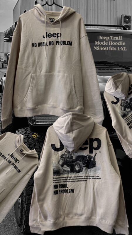 Jeep Trail Mode Hoodie N$360 fits L-XL