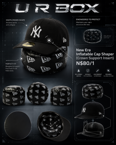 New Era Inflatable Cap Shaper (Crown Support Insert) N$80/1