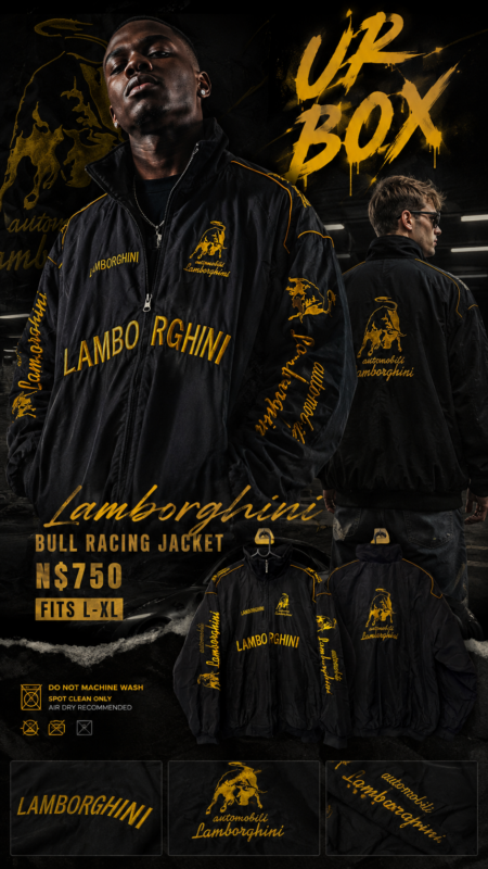 🐂 Lamborghini Bull Racing Jacket N$750 fits L-XL