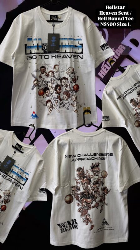 Hellstar Heaven Sent / Hell Bound Tee N$400 Size L
