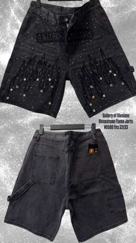 Gallery of Illusions Rhinestone Jorts N$500 fits 32/33