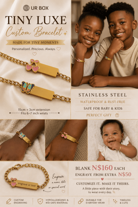 Tiny Luxe Custom Bracelet Blank N$160 each