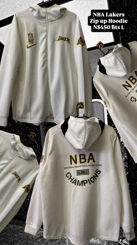 NBA Lakers Zip up Hoodie N$450 fits L