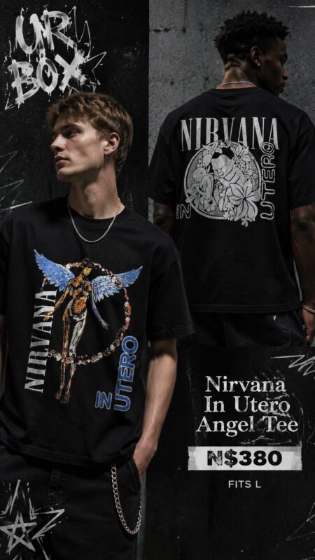 Nirvana In Utero Angel Tee N$380 fits L