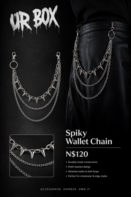 Spiky Wallet Chain N$120