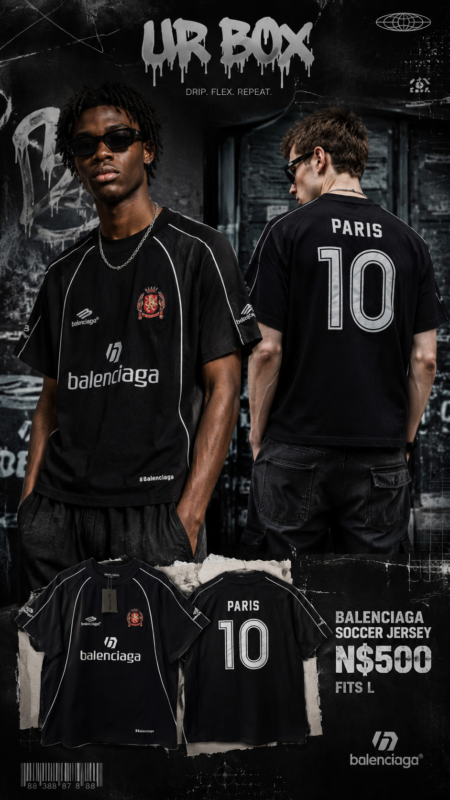 Balenciaga Soccer Jersey N$500 fits L