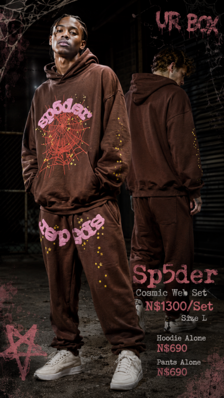 Sp5der Cosmic Web Set N$1300/Set Size L