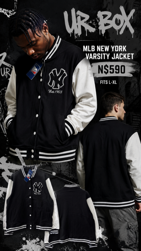 MLB New York Varsity Jacket N$590 fits L-XL