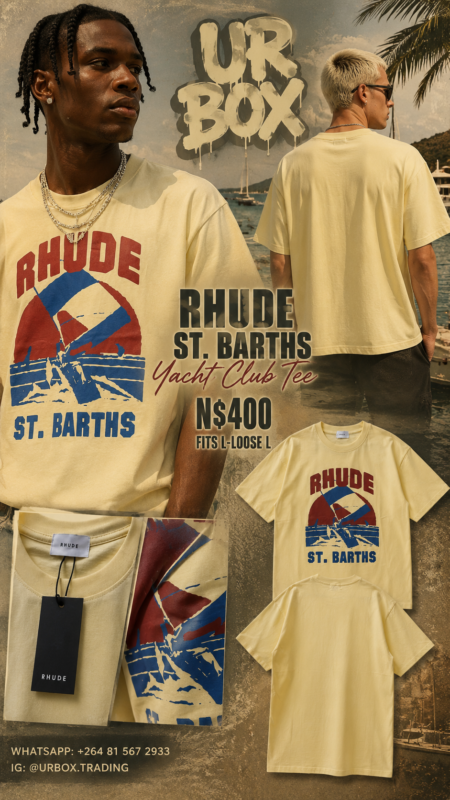 Rhude St. Barths Yacht Club Tee N$400 fits L-Loose L