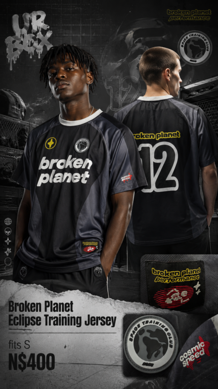 Broken Planet Eclipse Training Jersey fits S N$400