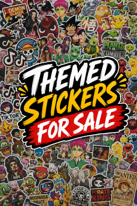 Themed Classic Stickers for Sale N$20/5 PCS
