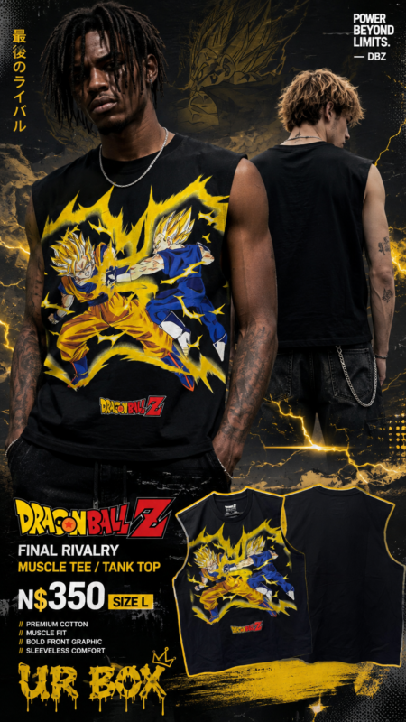 Dragon Ball Z Final Rivalry Muscle Tee/Tank Top N$350 Size L