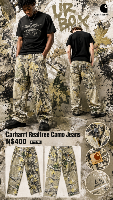 Carharrt Realtree Camo Jeans N$400 fits 34