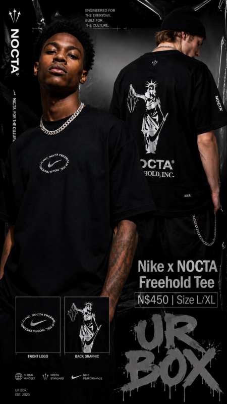 Nike x Nocta Freehold Tee N$450 fits L/XL