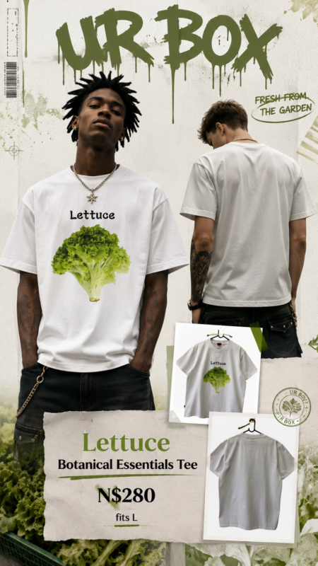 Lettuce Botanical Essentials Tee N$280 fits L