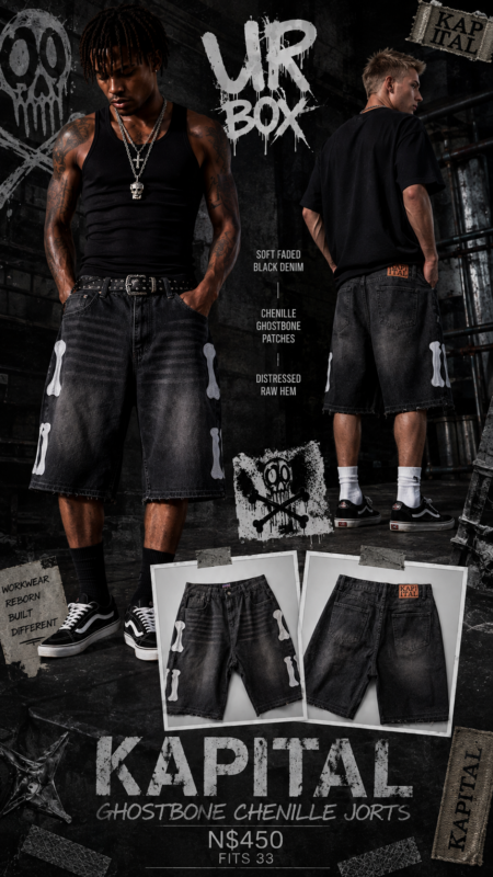 Kapital Ghostbone Chenille Jorts N$450 fits 33